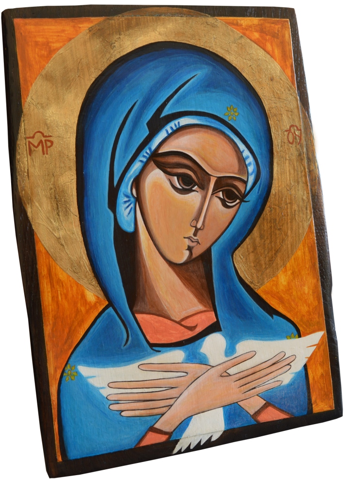 Pneumatofora, Maryja niosąca Ducha Świętego